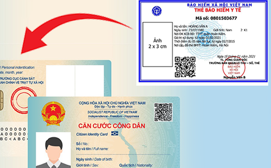 Hướng dẫn thực hiện tiếp nhận bệnh bằng thẻ căn cước công dân gắn chíp hoặc ứng dụng VNeID